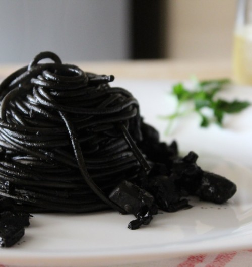 Linguine al nero di Seppia [VIDEO]