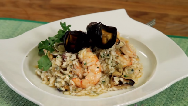 Risotto ai Frutti di mare [VIDEO]