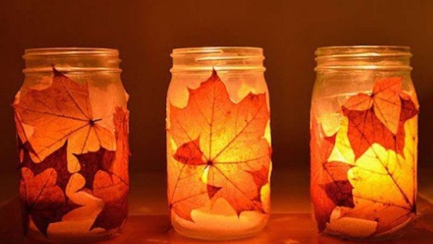 Foglie autunnali: decorare casa