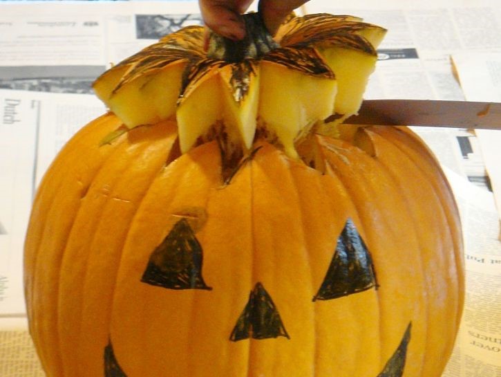 la zucca di Halloween